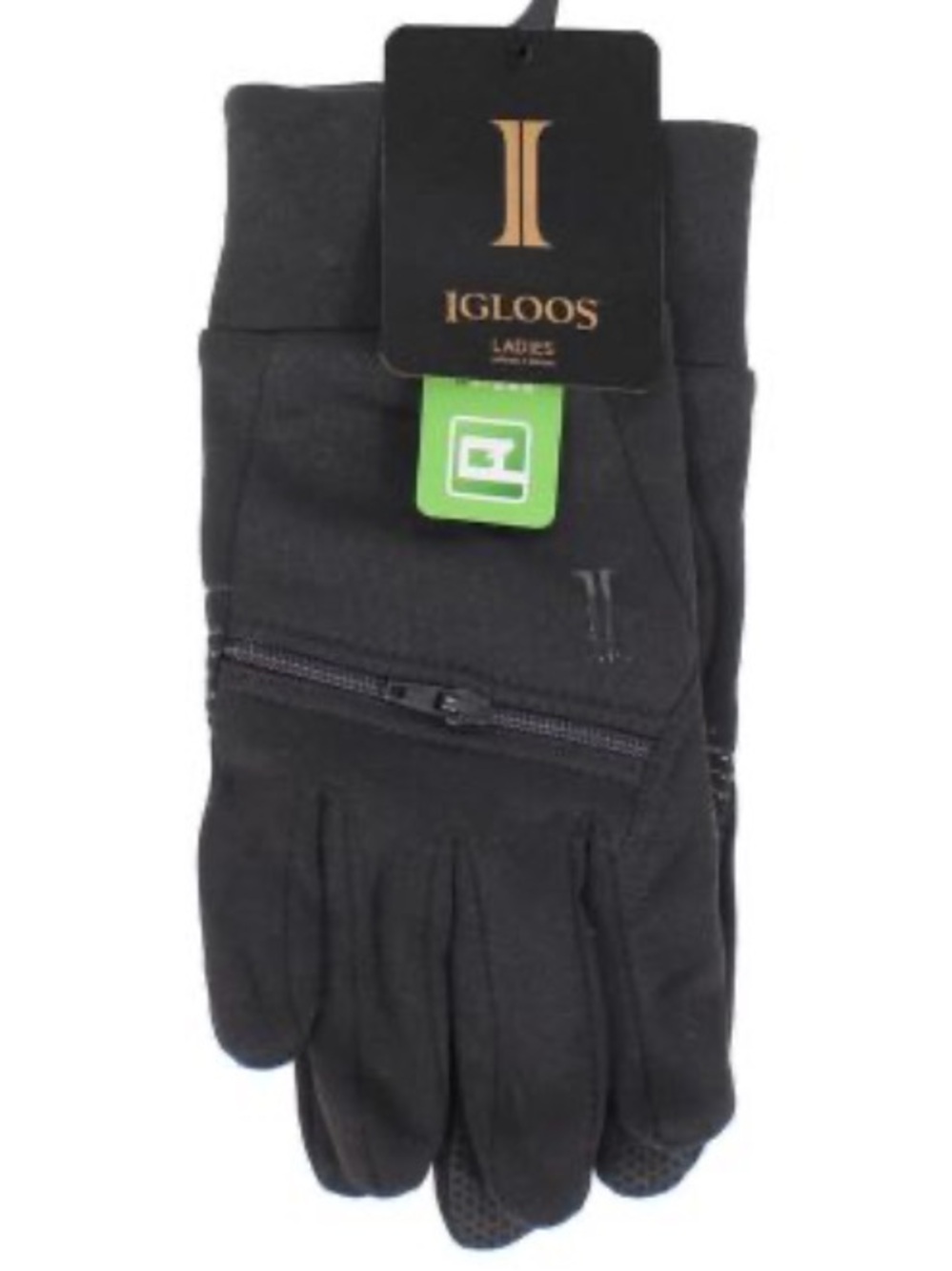 NEW✨Igloos Built Stretch Fleece Touch Gloves with Zipper Pocket